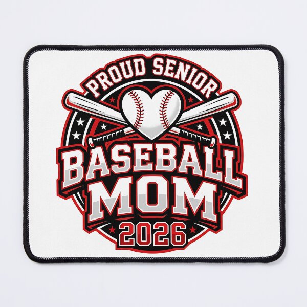 Artikelvorschau, Stolze Senior-Baseball-Mama 2026 Vintage-Sportdesign entworfen und verkauft von timizar.