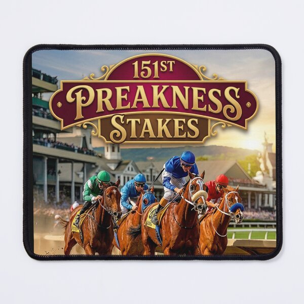 Item preview, 151st PREAKNESS STAKES - Laurel Park Horse Racing designed and sold by DBM Photo Art 1.