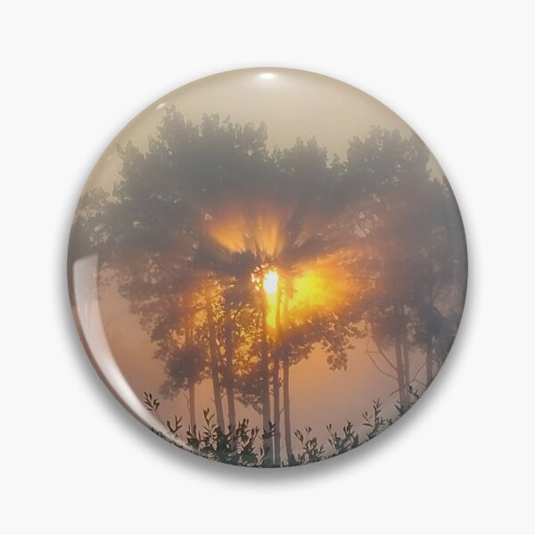 Item preview, Sunrise through the fog and the trees designed and sold by Moose & Foxy.