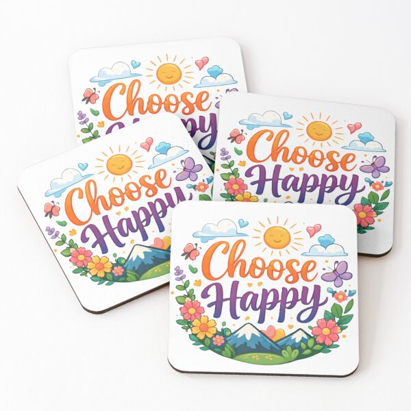 Item preview, Choose Happy – Nature Inspired Design designed and sold by Cartoon art with a purpose ❤️ Supporting Althea’s journey.