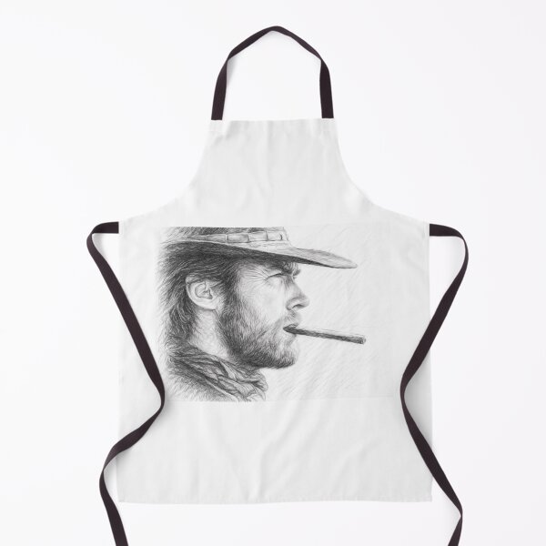 Item preview, Vintage Western Cowboy Pencil Portrait | Black and White Gunslinger Sketch Art designed and sold by Leon Woods Pencil Art.