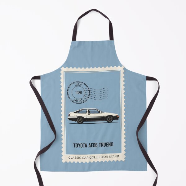 Item preview, Toyota AE86 Trueno JDM Drift Legend Vintage Postage Stamp Art designed and sold by Motorline44.