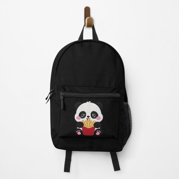 Item preview, Kawaii Panda French Fries Embroidery Patch Cute designed and sold by ColorSplash123.