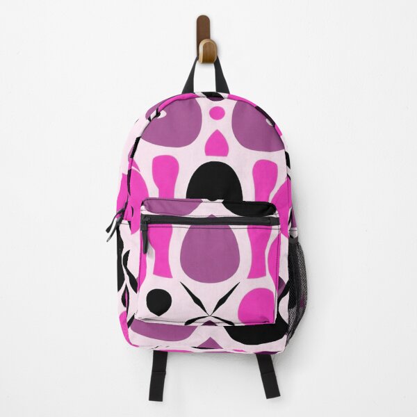Item preview, Retro Pink Geometric Pattern | Funky Abstract Y2K Design for Stickers, Apparel & Accessories designed and sold by ellecraftyowl.
