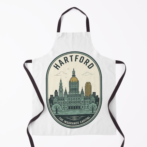 Item preview, Vintage Hartford Connecticut Skyline State Capitol Badge designed and sold by k3rstman1.