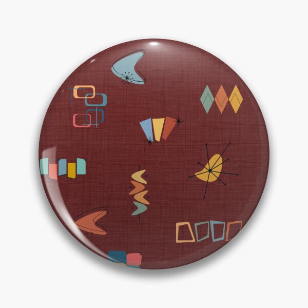 Artikelvorschau, Mid-Century Modern Textured Sangria entworfen und verkauft von KSimpson838.