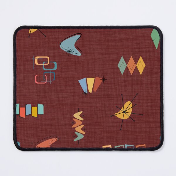 Item preview, Mid Century Modern Textured Sangria designed and sold by KSimpson838.