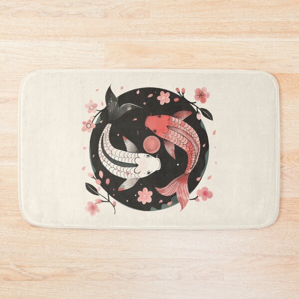 Item preview,  Koi Fish with Cherry Blossoms, Yin&Yang designed and sold by xiao xuans.