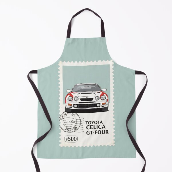 Item preview, Toyota Celica GT-Four WRC Rally Legend Vintage Postage Stamp Art designed and sold by Motorline44.