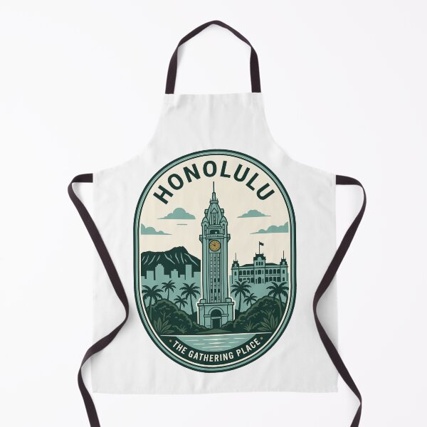Item preview, Vintage Honolulu Hawaii Aloha Tower Travel Badge designed and sold by k3rstman1.