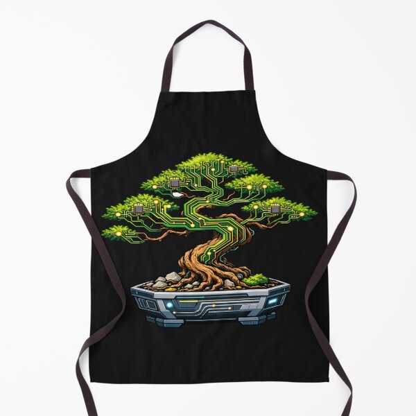 Item preview, Cybernetic Bonsai Tree Circuit Board Tech Art designed and sold by Tsugraf Designs.