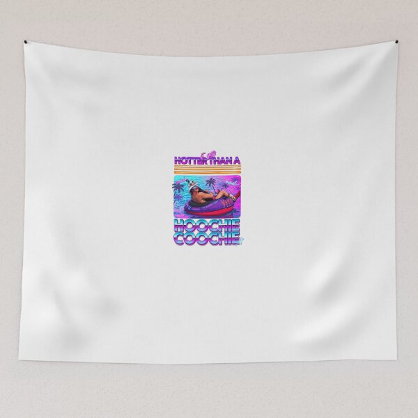Item preview, Hotter Than A Hoochie Coochie Summer Vibes Neon designed and sold by PamoHunter.