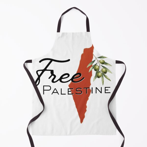 Item preview, Free Palestine with Olive Branches and Map designed and sold by Qalam&Pixel.
