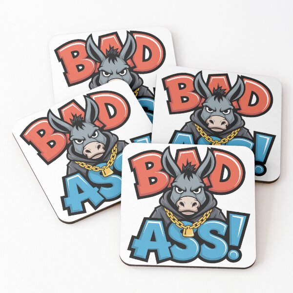 Item preview, Bad Ass! – Graffiti‑Style Street Donkey designed and sold by JPees.