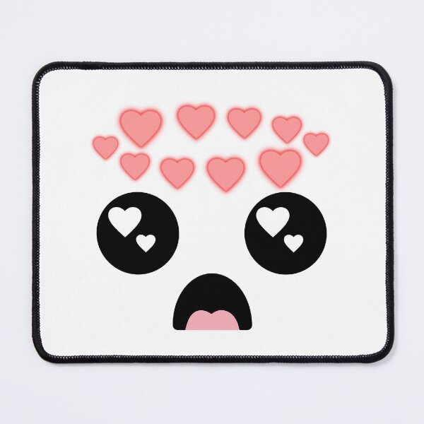 Item preview, Cute kawaii surprised in love face designed and sold by BlushyPrint.