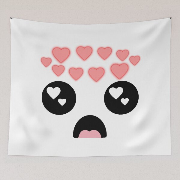Item preview, Cute kawaii surprised in love face designed and sold by BlushyPrint.