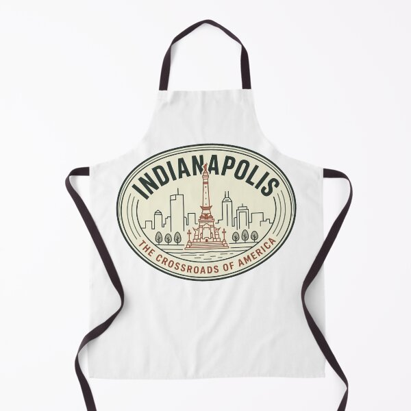 Item preview, Vintage Indianapolis Crossroads of America Skyline designed and sold by k3rstman1.