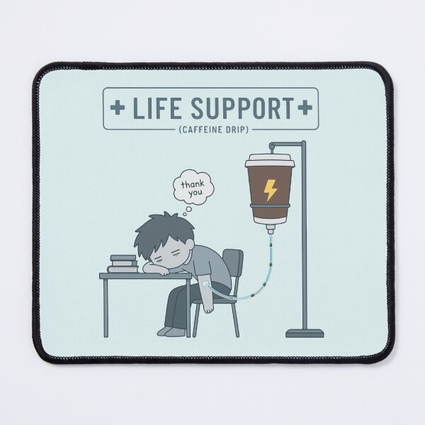 Item preview, Caffeine Life Support designed and sold by xmoudx.