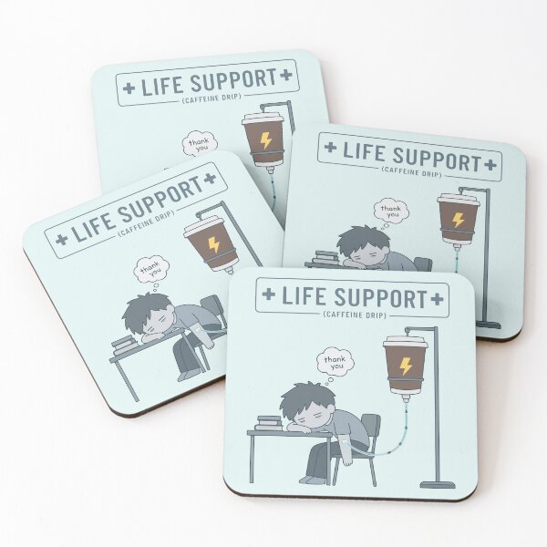 Item preview, Caffeine Life Support designed and sold by xmoudx.