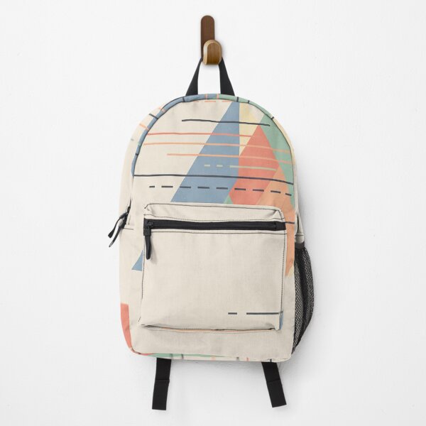 Item preview,  Minimalist Mountain with Horizontal Signal Waves designed and sold by DreamCapsules.