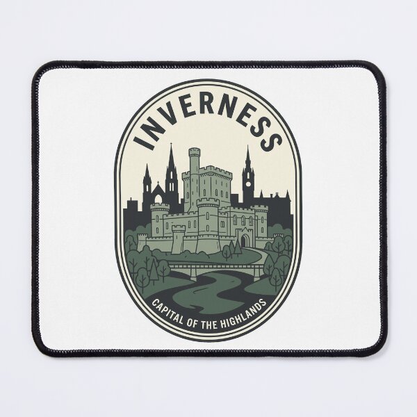 Item preview, Vintage Inverness Castle Scotland Travel Badge designed and sold by k3rstman1.