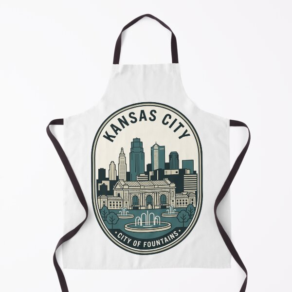 Item preview, Vintage Kansas City Skyline City of Fountains Badge designed and sold by k3rstman1.