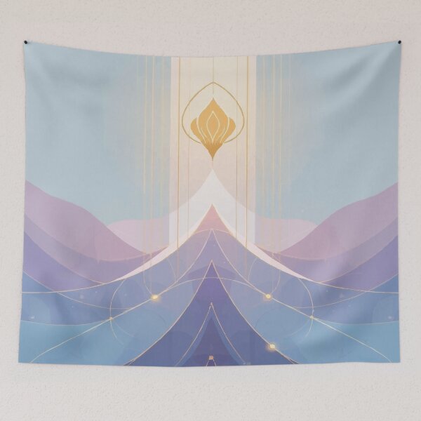 Item preview, Ascent of the Luminous Flame designed and sold by AbstractAnom.