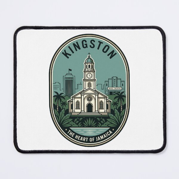 Item preview, Vintage Kingston Jamaica Tropical Travel Badge designed and sold by k3rstman1.
