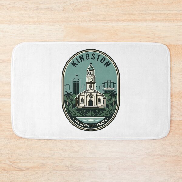 Item preview, Vintage Kingston Jamaica Tropical Travel Badge designed and sold by k3rstman1.