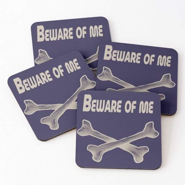 Item preview, Beware Of Me - Vintage Skull Bones Rebel Quote T-Shirt designed and sold by MOHAMEDNOOR428.