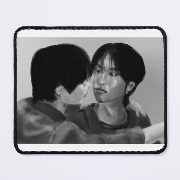Item preview, Minsung Stray Kids Fanart Fondgazing designed and sold by PrincessMimi00.