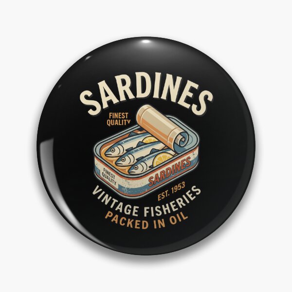 Item preview, Vintage Sardines Label Art designed and sold by Mr-AShop.