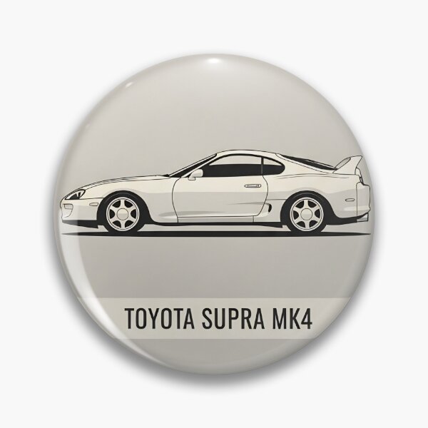 Item preview, Toyota Supra MK4 JDM Legend Vintage Postage Stamp Art designed and sold by Motorline44.
