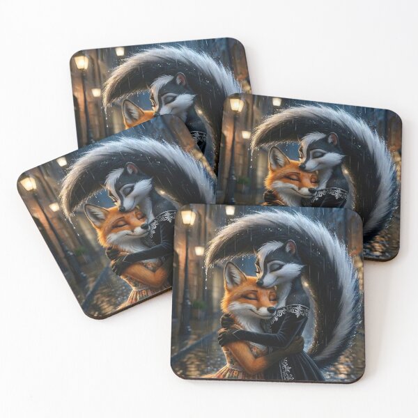 Item preview, Sapphic Skunk Shelter: A Warm Embrace in the Rain designed and sold by Trevor Cutler.