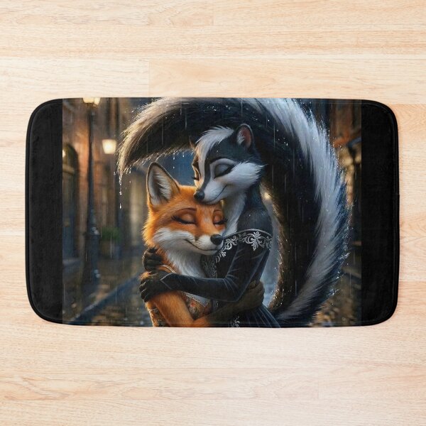 Item preview, Sapphic Skunk Shelter: A Warm Embrace in the Rain designed and sold by Trevor Cutler.