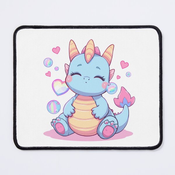 Item preview, Cute Pastel Dragon Trans Pride Aesthetic Art designed and sold by EchoPrint Co..