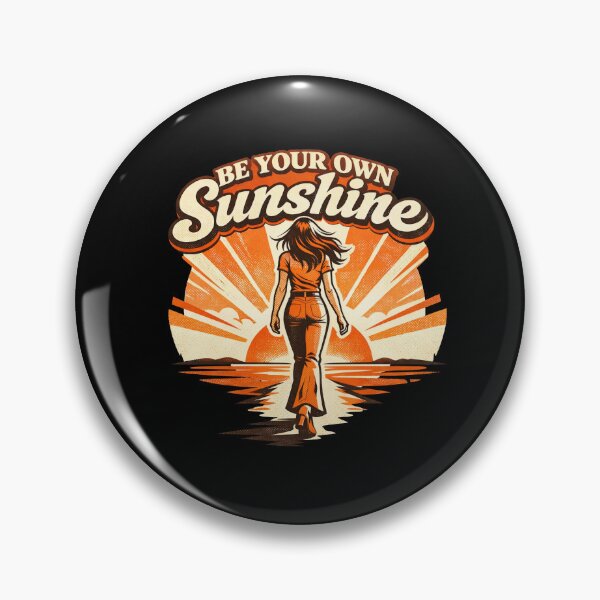 Artikelvorschau, Sei dein eigener Sonnenschein – Vintage-Retro-T-Shirt mit inspirierendem Sonnenuntergangsmotiv für mehr Selbstbestimmung entworfen und verkauft von Prime legend .