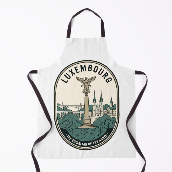 Item preview, Luxembourg City Vintage Travel Gëlle Fra Monument designed and sold by k3rstman1.