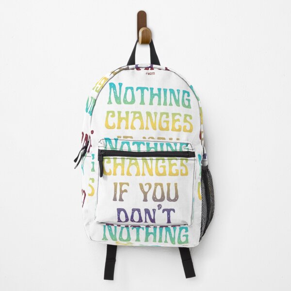 Item preview, Nothing Changes If You Don't Change - Retro Gradient Typography designed and sold by re2m.