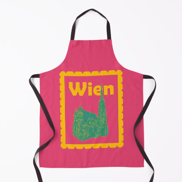 Item preview, Wien Vienna City Stamp - Stephansdom Cathedral Retro Art designed and sold by Kapsula2023.