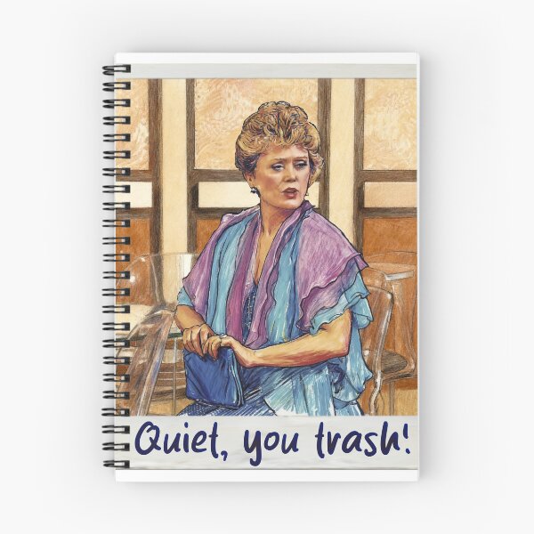 Item preview, Quiet, you trash! designed and sold by Voodoo Catdaddy .