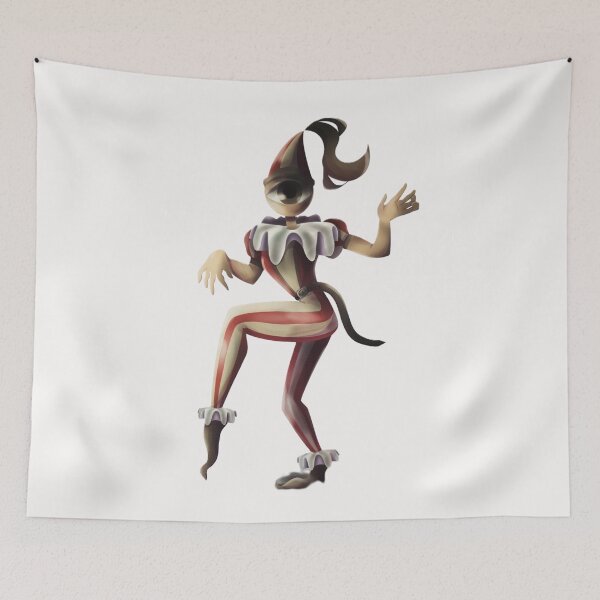 Item preview, The Cyclops Harlequin | Digital Illustration designed and sold by miguelfra.artwork.