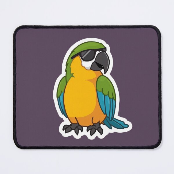 Item preview, Cute relaxed macaw/parrot in a tropical aesthetic designed and sold by Art-Design-EM.