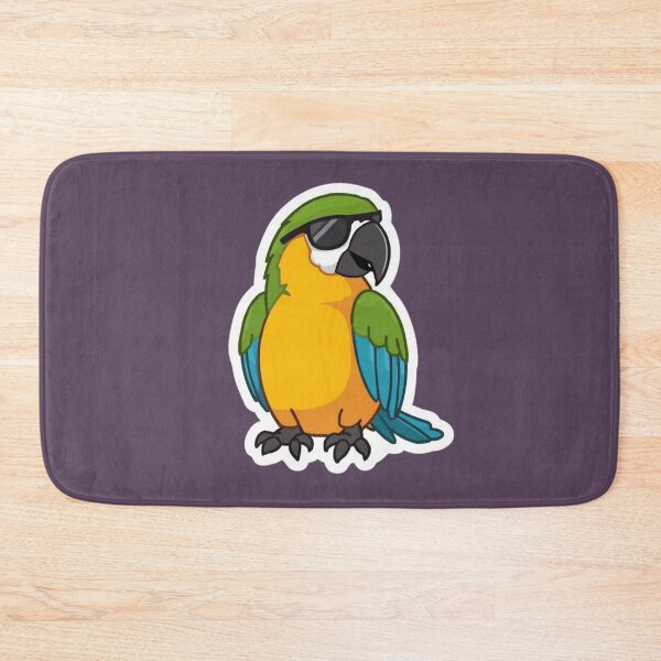 Item preview, Cute relaxed macaw/parrot in a tropical aesthetic designed and sold by Art-Design-EM.