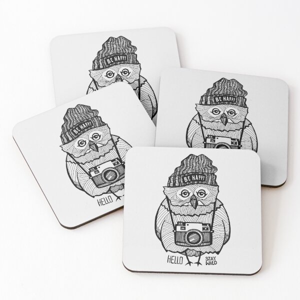 Item preview, Owl with a camera designed and sold by onshymoon.