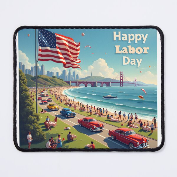 Item preview, Coastal Labor Day Celebration by the Golden Gate designed and sold by Teeshirtstoday.com.