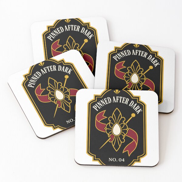 Item preview, Pinned After Dark Gothic Theater Brooch Vintage Badge designed and sold by Lyfeinsights.
