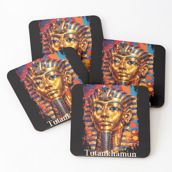 Item preview, King Pharaoh Tutankhamun King Tut Pharaoh Ancient Egyptian designed and sold by GulfSignature.