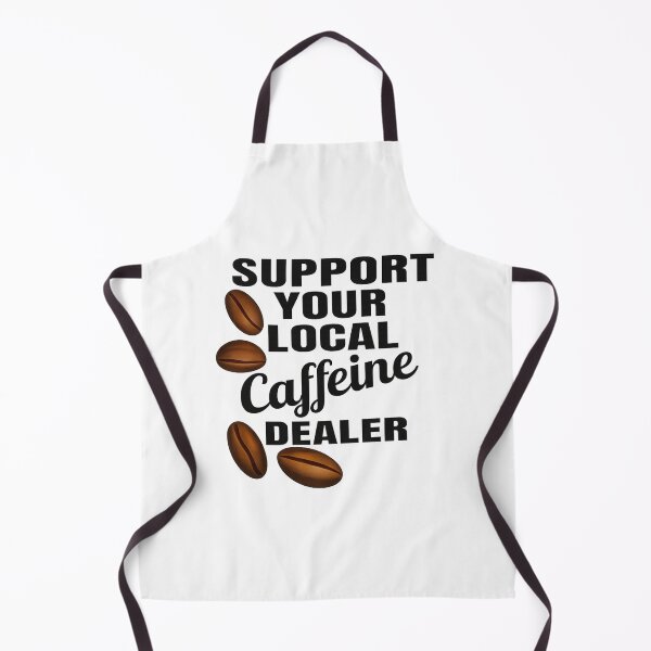 Item preview, Support Your Local Caffeine Dealer – Funny Coffee Lover Barista Humor designed and sold by FerasArtFiveS.