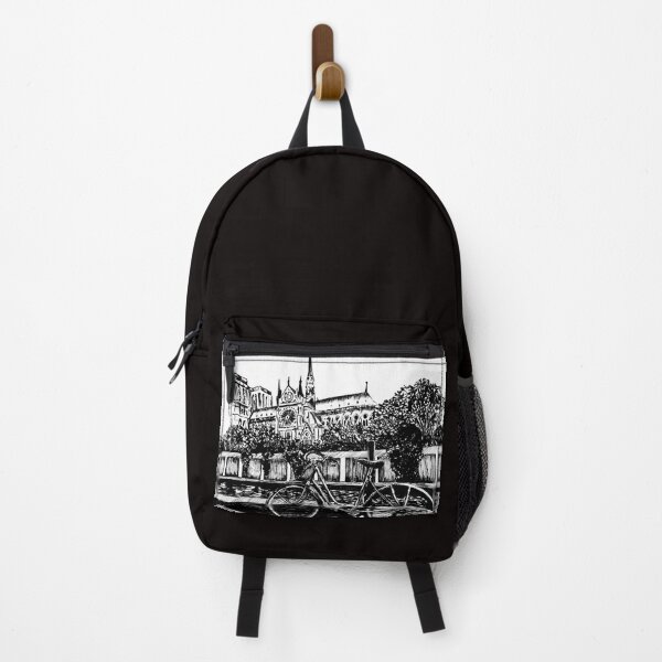 Item preview, Black and White Notre Dame, Paris designed and sold by MooreArtStudio.
